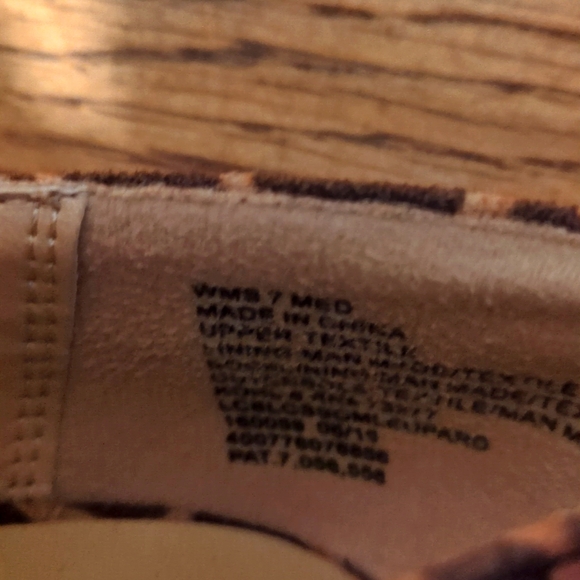 LC Lauren Conrad Animal Print Suede Heels 7 Medium - Picture 3 of 4